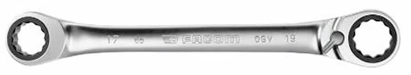 Ratchet Ring Spanner Cropped 22 x 24 mm