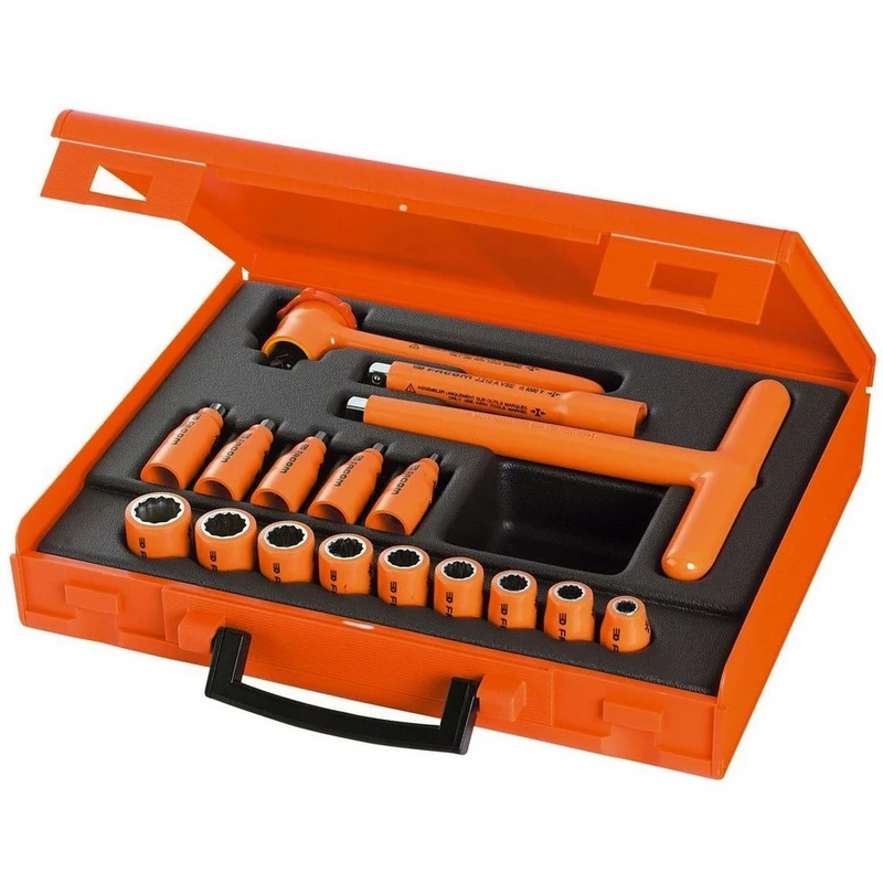 FACOM J.401Avse Vse Series Insulated Tool, 1.000V, 17 Piece, 65 mm Height, 280 mm Width, 345 mm Length