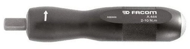 FACOM Torque Wrench with Preset Torque 2-10 Nm, 1 Piece, A.444