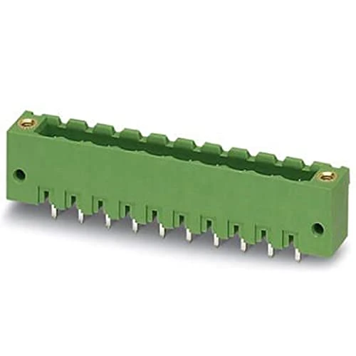 PHOENIX CONTACT MSTBV 2.5/20-GF-5.08 PCB Header, Green, 2.5 mm² Nominal Cross Section, 20 Ports, MSTBV 2.5/..-GF Product Family, 5.08mm Pitch, Pack of 50