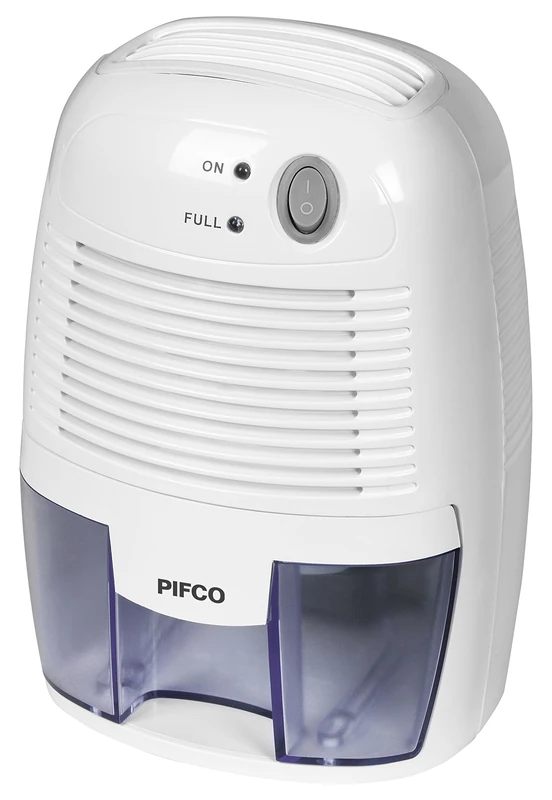 Pifco Dehumidifier, Quiet Operation, 800 W, 0.5 Litre, White