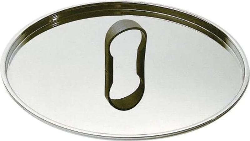 Officina Alessi 14 cm Lid, Silver