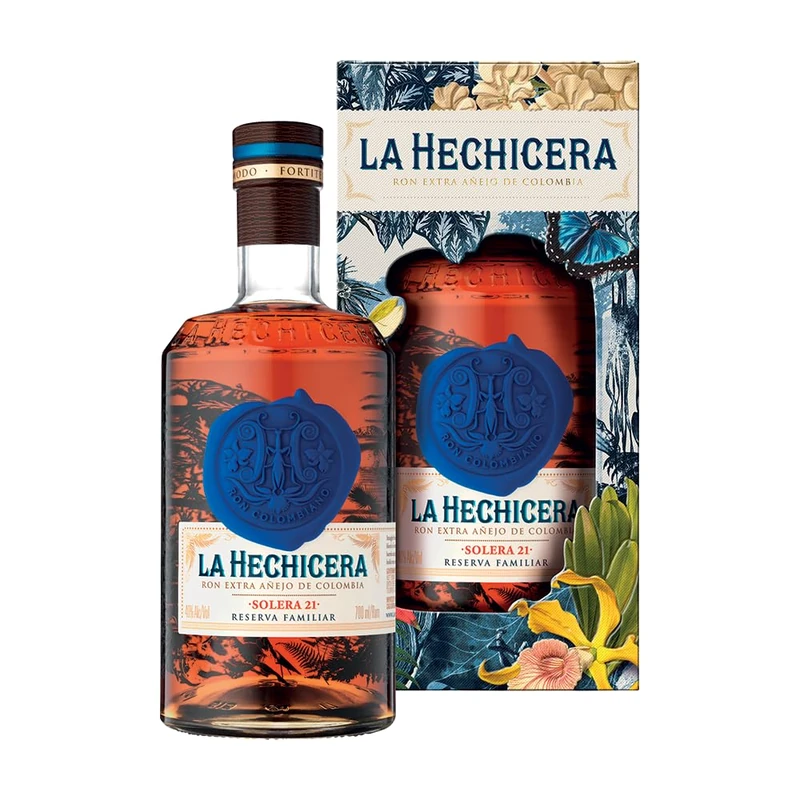 La Hechicera Reserva Familiar Rum, 70cl with Gift Box