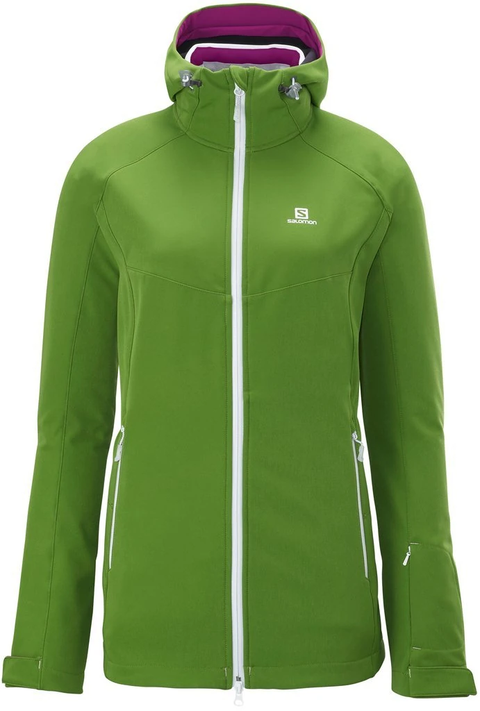 Salomon Women's Snow Flirt 3:1 Jacket, Amphibian Green, Small