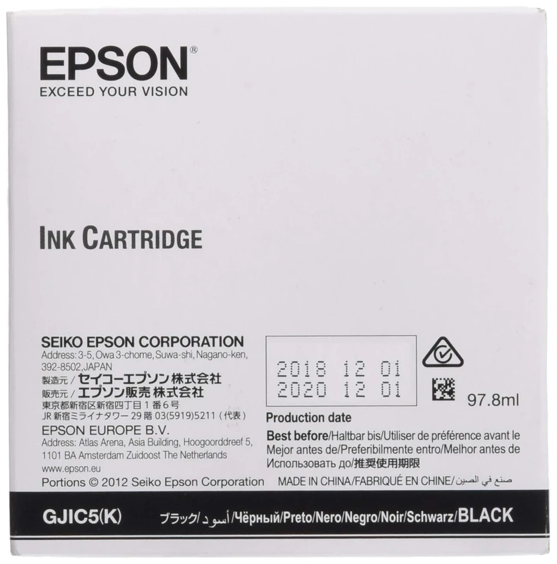 Epson S020563 Epson GJIC8 Inkjet Cartridge