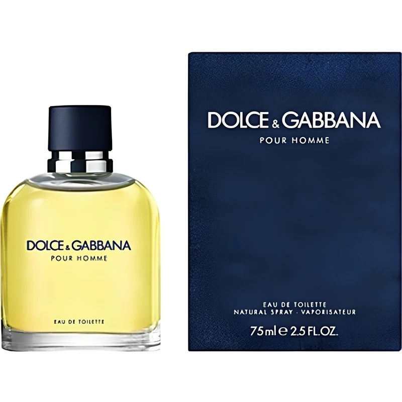 Dolce & Gabbana Pour Homme Eau De Toilette Spray (New Version) - 75ml/2.5oz