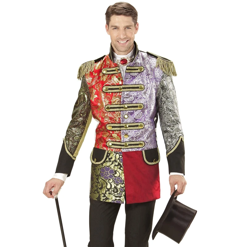 Widmann ? Jacquard Patchwork Parade Dressing-Up Costume Men's Coat
