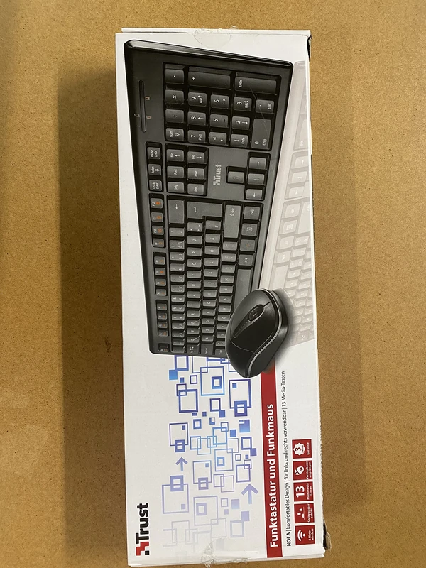 Trust Nola Wireless Keyboard & Mouse (German Version)