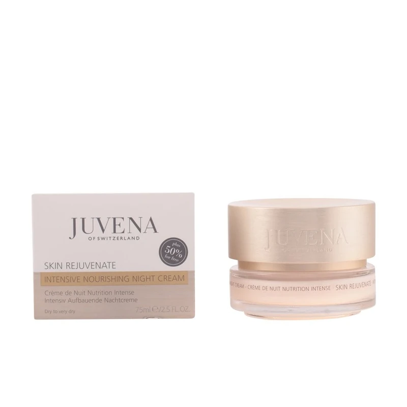 Juvena Rejuvenate and Correct Femme/Woman Intensive Nourishing Night Cream Dry to Very Dry Skin Pack of 1x 75 ml