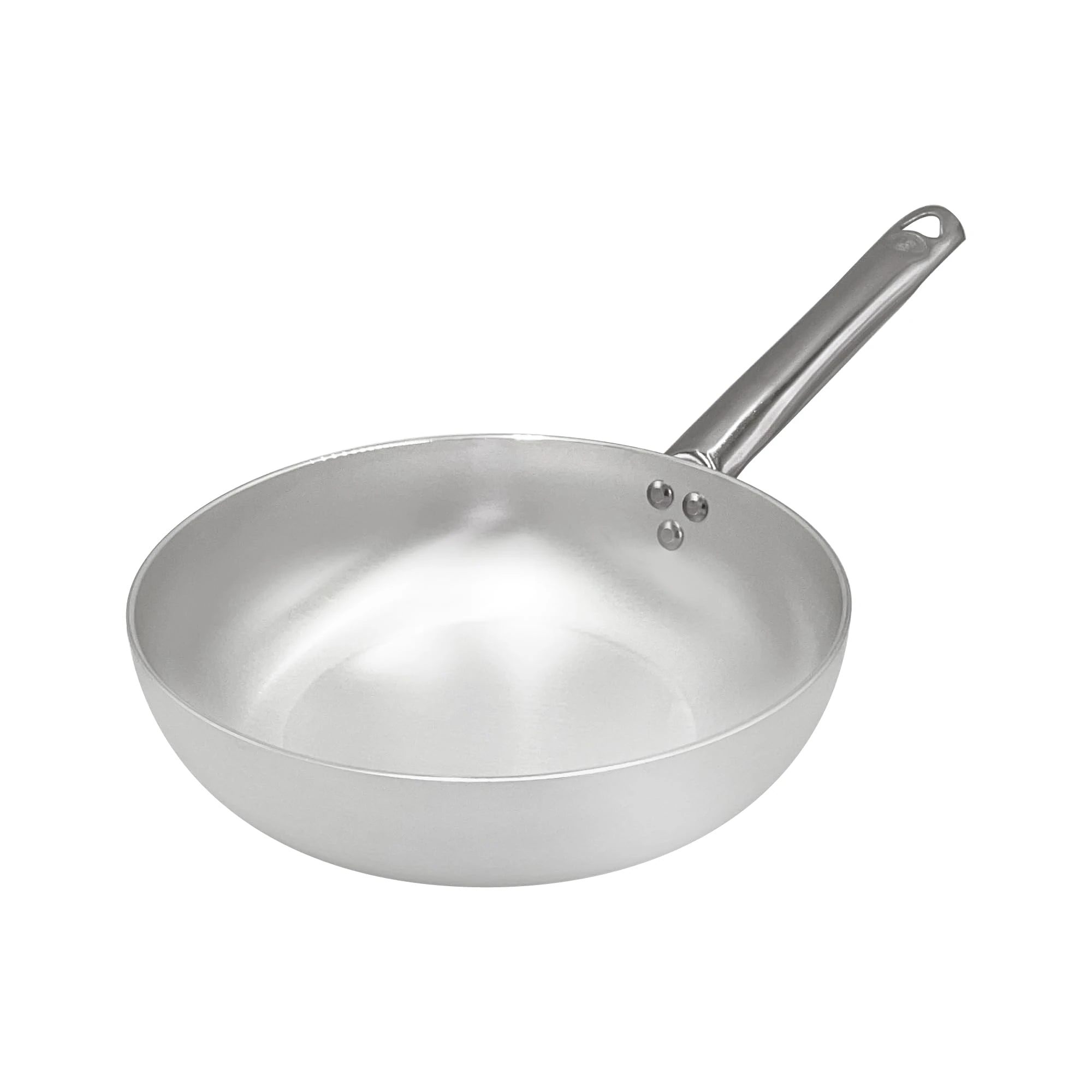 Pentole Agnelli ALMA111B32 Saute Pan, Tubular Handle, Professional Aluminum, 32 cm