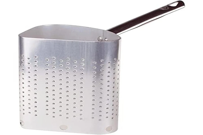 Pentole Agnelli Professional Aluminium 3 Mm. Single Deep Segment Colander, Diameter 40 Cm.