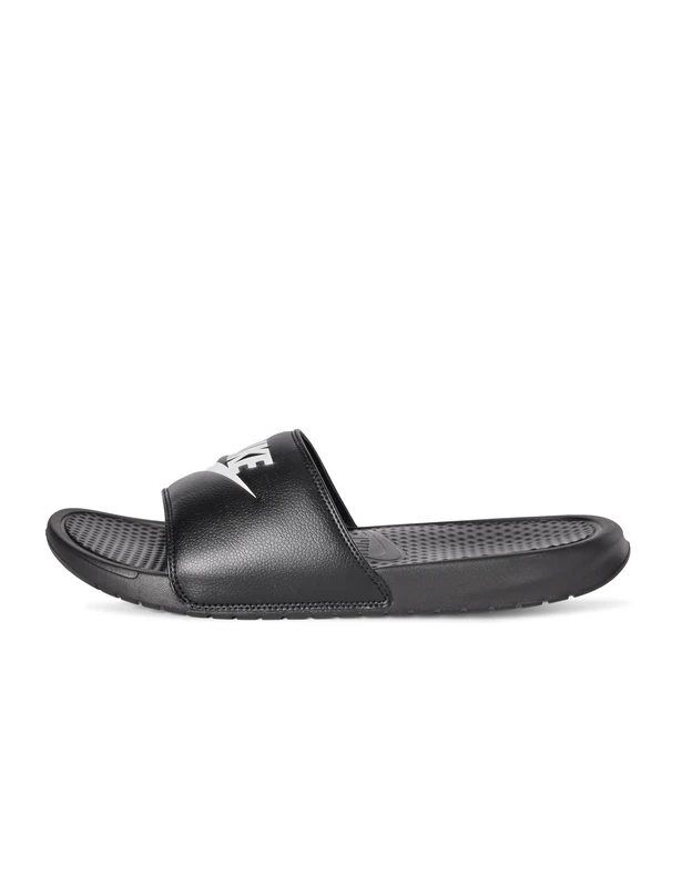 Nike Benassi Just Do It, Men's Slides, Black (Black/White), 12 UK (47.5 EU) - Image 1