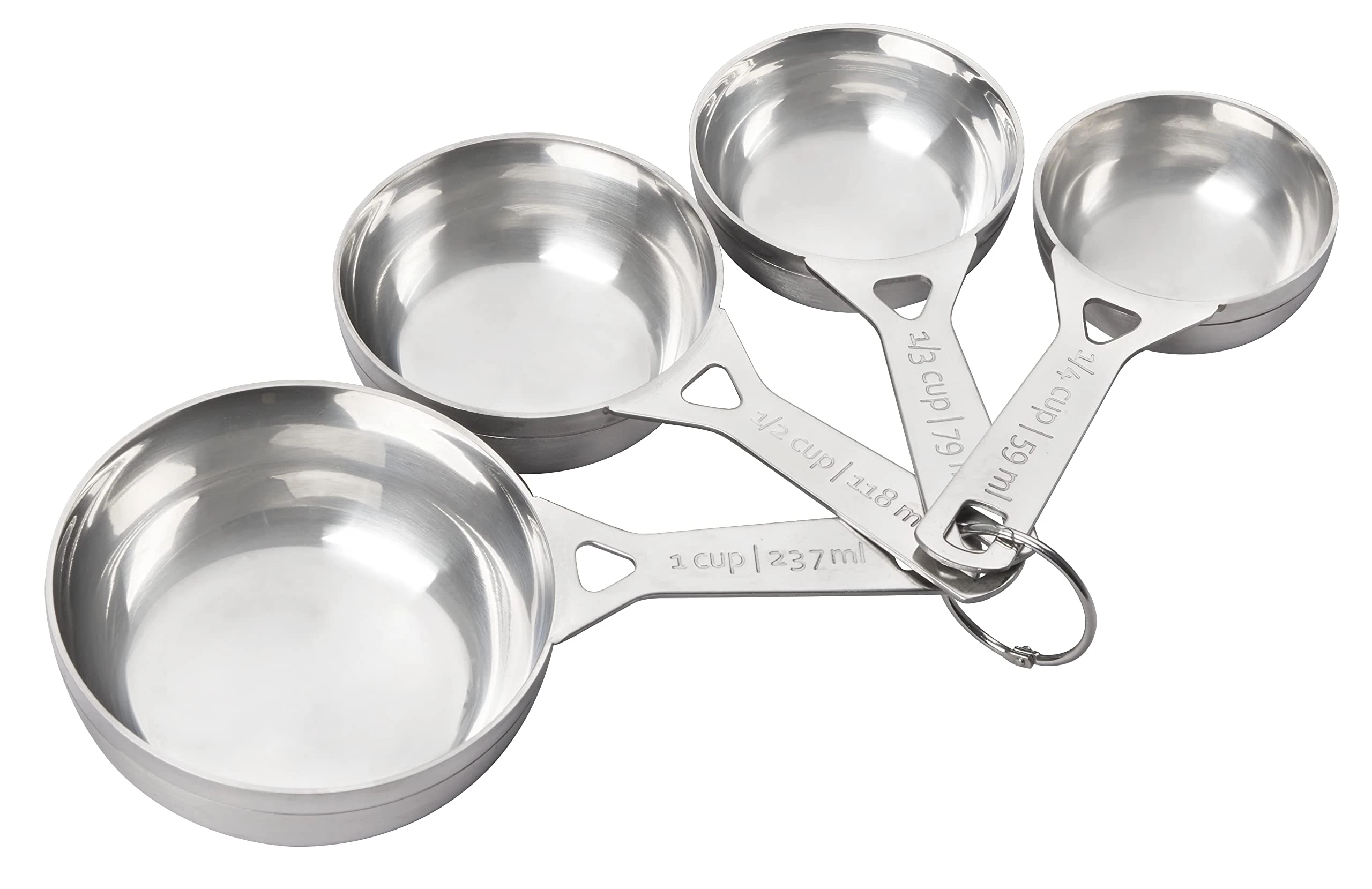 Le Creuset Stainless Steel Measuring Cups, Set of 4