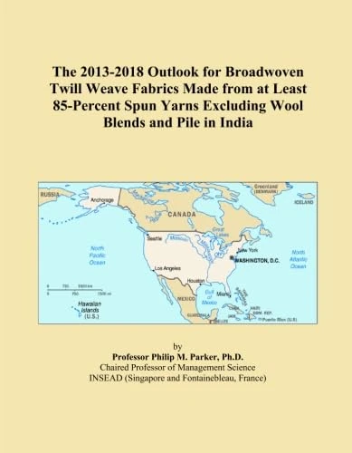 The 2013-2018 Outlook for Broadwoven Twill Weave Fabrics Made from at Least 85-Percent Spun Yarns Excluding Wool Blends and Pile in India