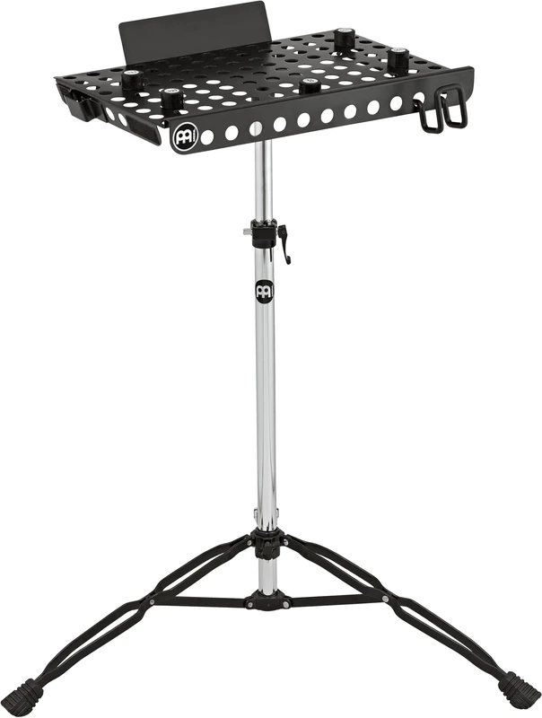 Meinl Percussion Laptop Table Stand - Stand for laptops up to 17 inches - Steel, Chrome (TMLTS)