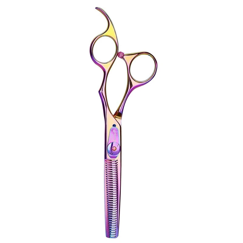 Olivia Garden Silk Cut Thinner Japanese Version Size 6.35-inch, Think Pink Edition