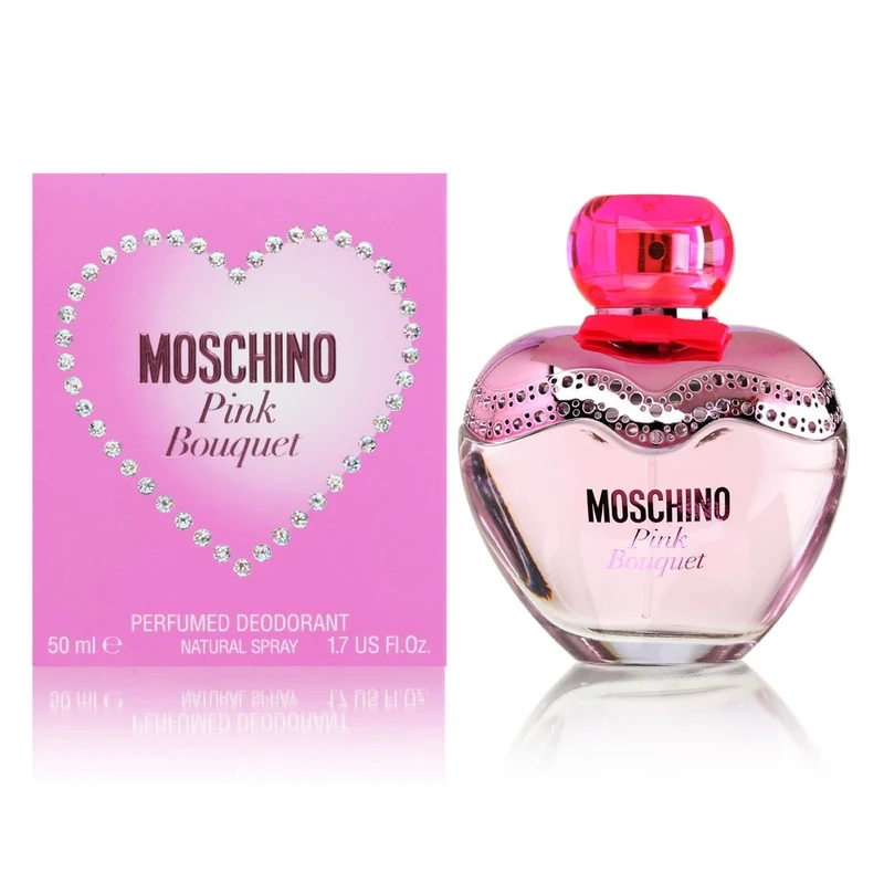 Moschino Pink Bouquet Deo, 50 ml - Image 1
