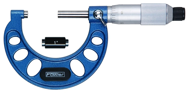 Fowler 52-240-002-1, Outside Inch Micrometer with 1-2" Measuring Range - Image 1