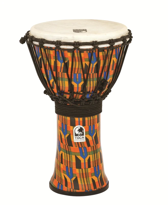 TOCA Djembe Freestyle 9'' Kente Cloth SFDJ-9K