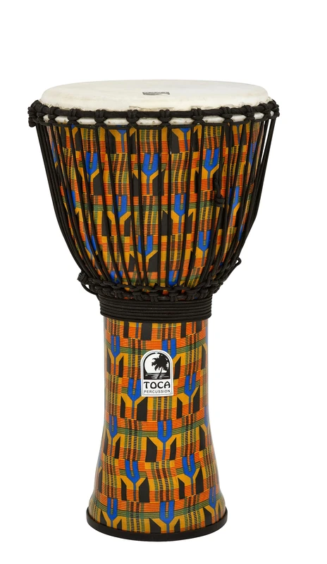TOCA Djembe Freestyle 12'' Kente Cloth SFDJ-12K