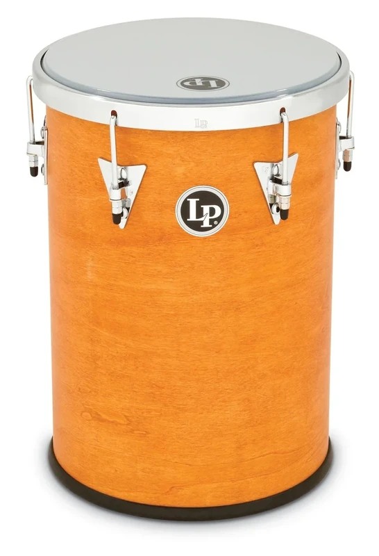 LP Latin Percussion Rebolo Brazilian Wood/Chrome 12" x 18", synthetisches Fell, doppellagig, 6 Spannhaken, mit Trommelschlüssel und Gurt, LP3512 - Trommel, Snare, Bass Drum, Samba, Marchingdrum, große