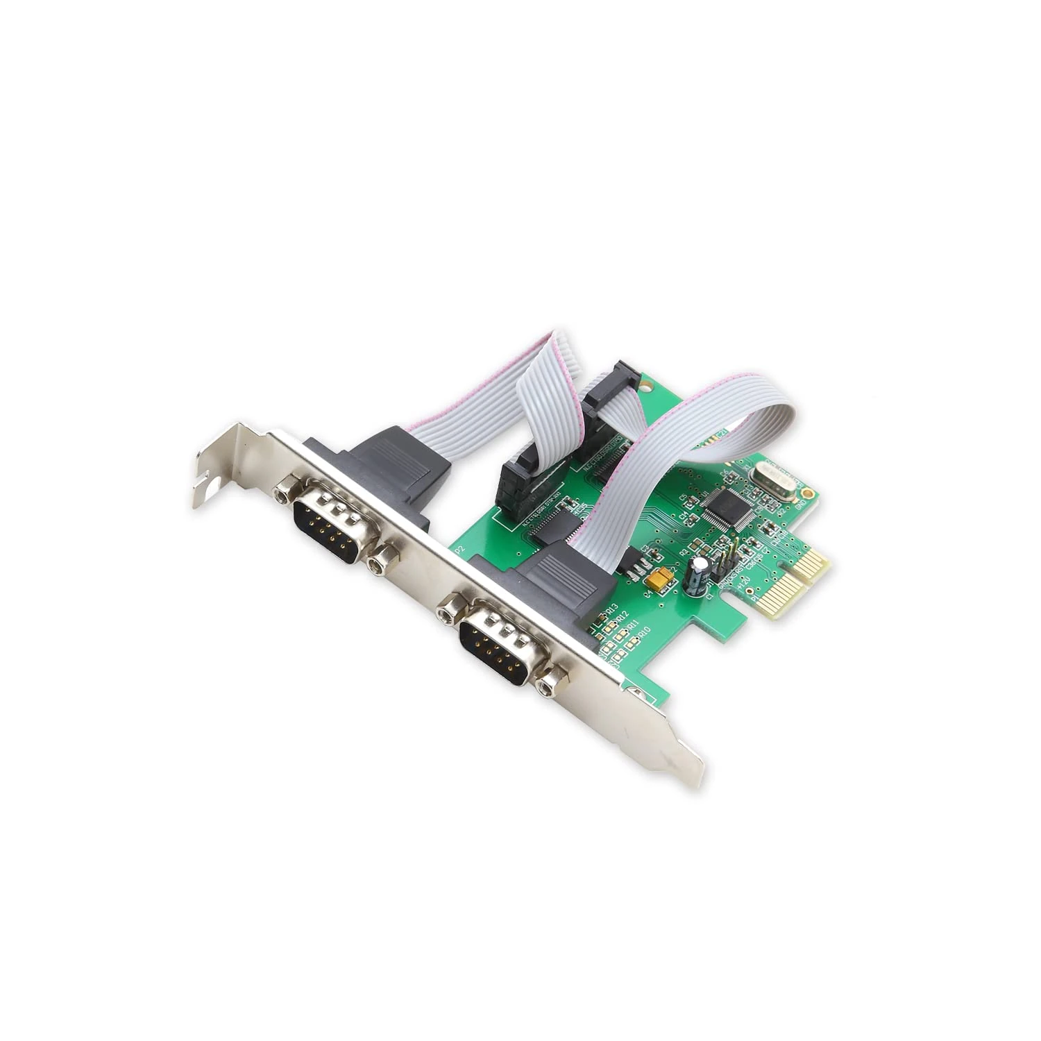 Syba Multimedia SI-PEX15037 Dual DB9 Serial Ports PCI Express Card with Low Profile Bracket