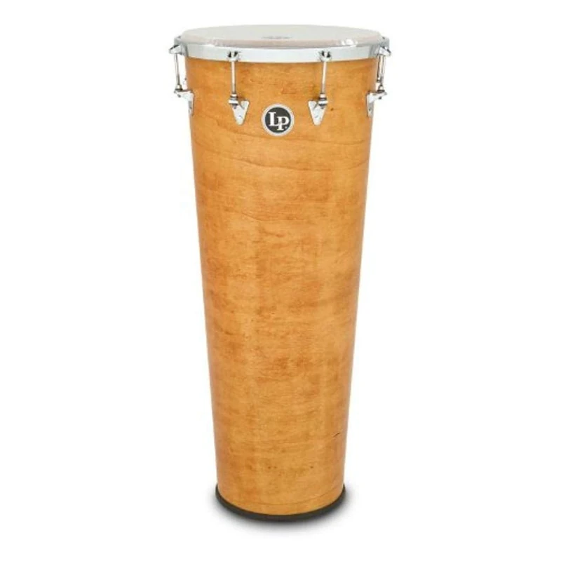 LP Latin Percussion Timbau Brazilian Wood/Chrome 14" x 35", synthetisches Fell, doppellagig, 6 Spannhaken, mit Trommelschlüssel und Gurt, LP3314 - Trommel, Bass Drum, Samba, Marchingdrum, große