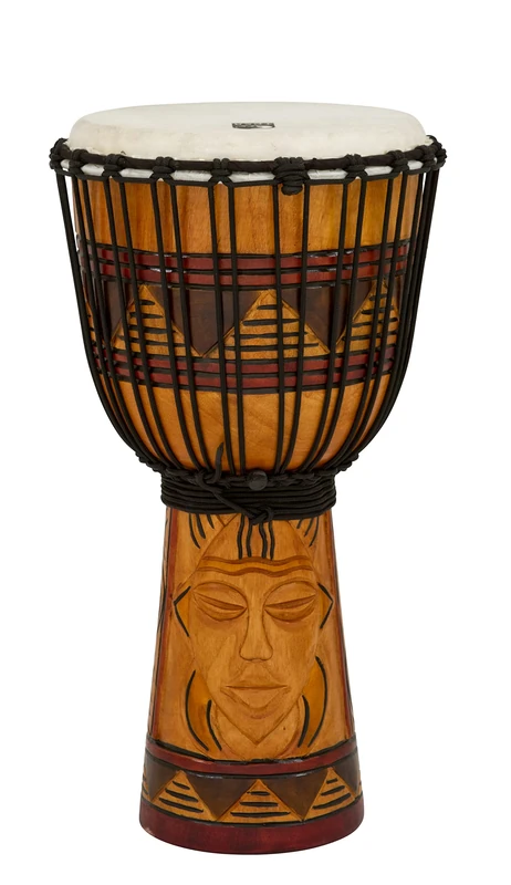 Toca 10-Inch Origins Tribal Mask Djembe
