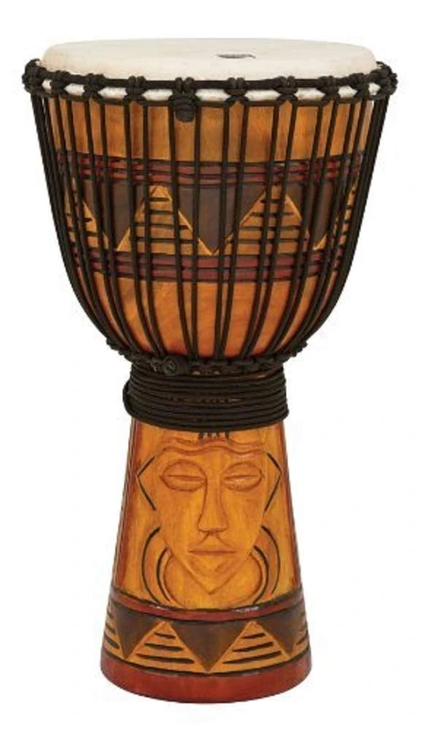 Toca 12-Inch Origins Traditional Mask Djembe
