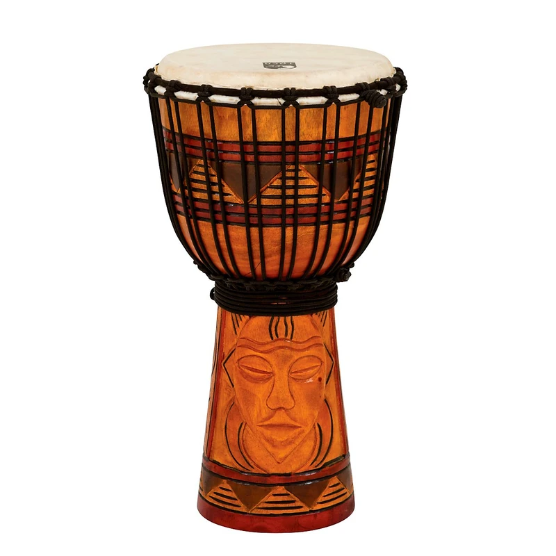 Toca 8-Inch Origins Tribal Mask Djembe