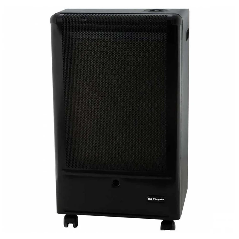Orbegozo H-55 Catalytic Butane Gas Heater, Triple Safety System, 3,000 W, 1 Litre, 44 dB, 18/8 Stainless Steel, Black