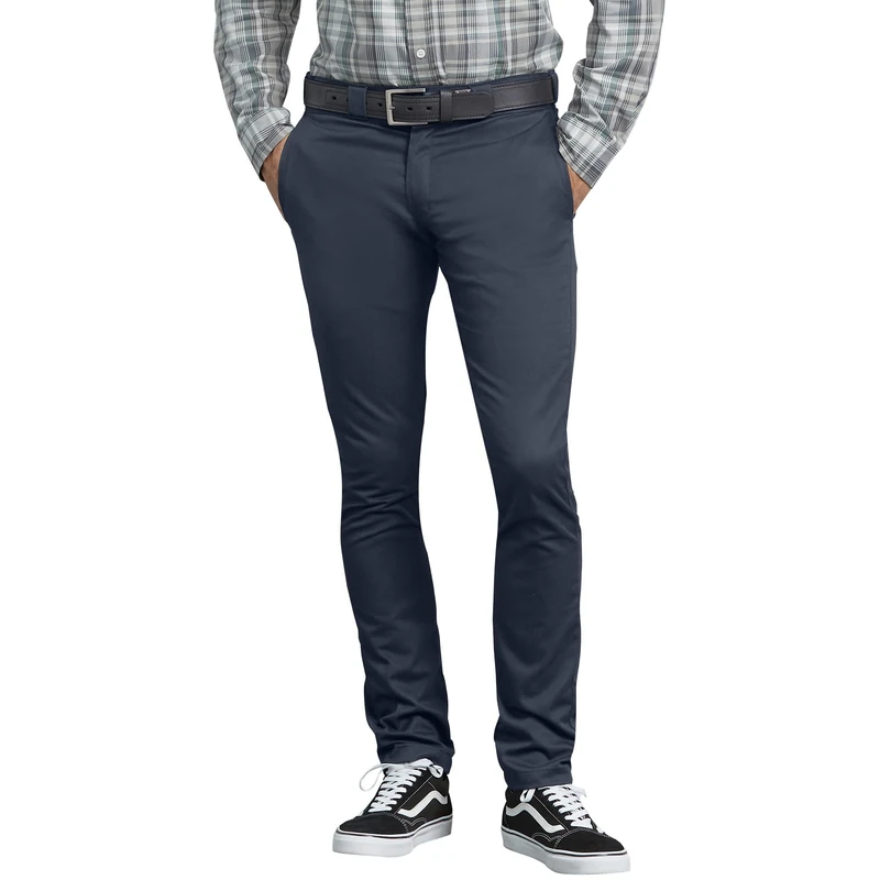 Dickies, Men's, Work Pant Skinny Straight, Dark Navy, 31W / 32L - Image 1