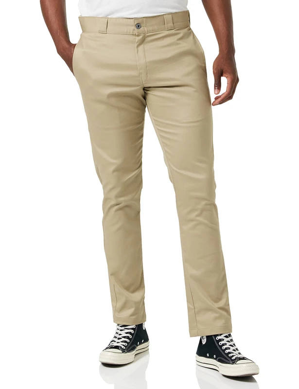 Dickies, Men's, Work Pant Skinny Straight, Desert Sand, 32W / 30L