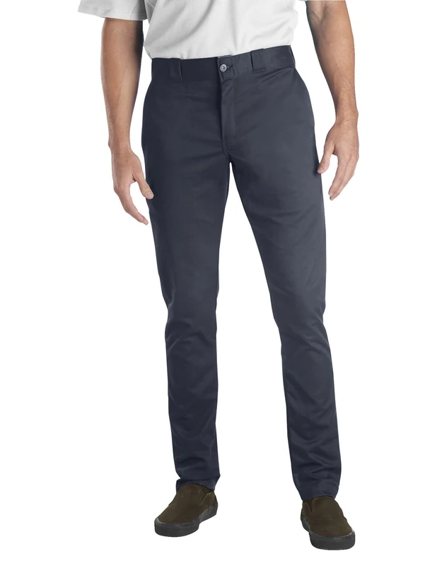 Dickies, Men's, Work Pant Skinny Straight, Dark Navy, 33W / 30L