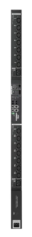 ATEN PE8216 | IP power strip | 16 port | 16 A measured value (single port measurement): current parameters, sensor port: temperature, humidity - Image 1