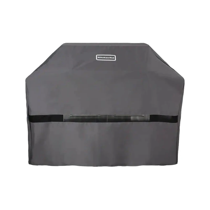 KitchenAid 7000745A Large Grey Grill Cover - Polyester PVC - Image 1