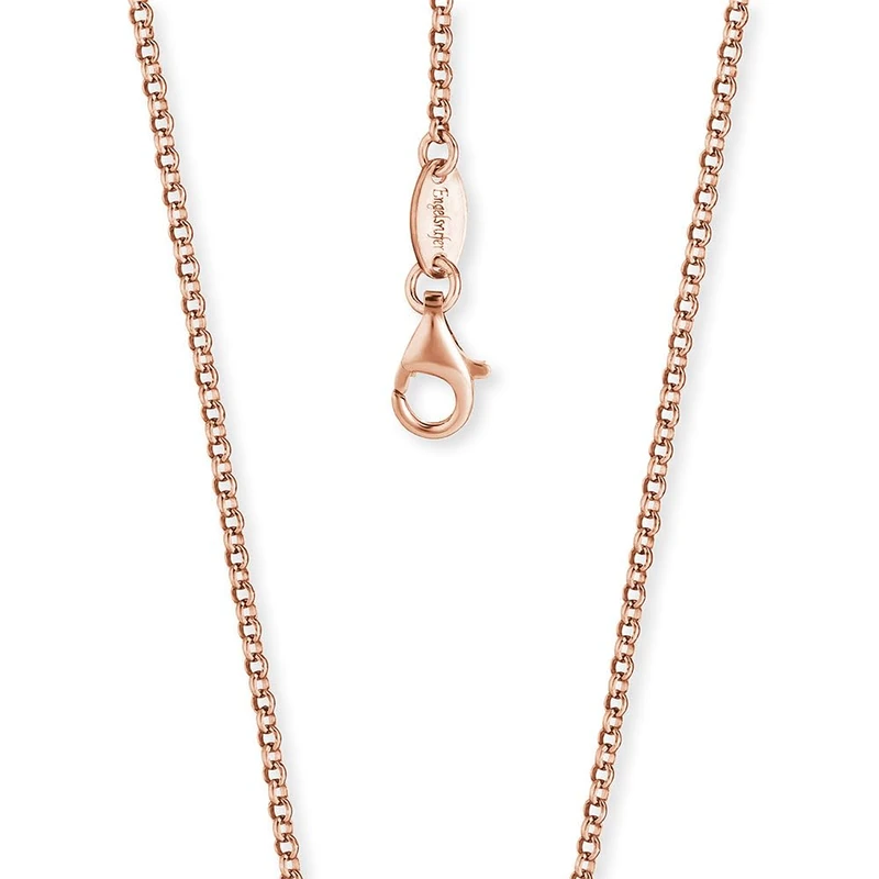 Engelsrufer Belcher Chain Necklace Rose Gold Plated 925 Sterling Silver Thickness 2.1 mm (0.08") Length 60 cm (23.62")