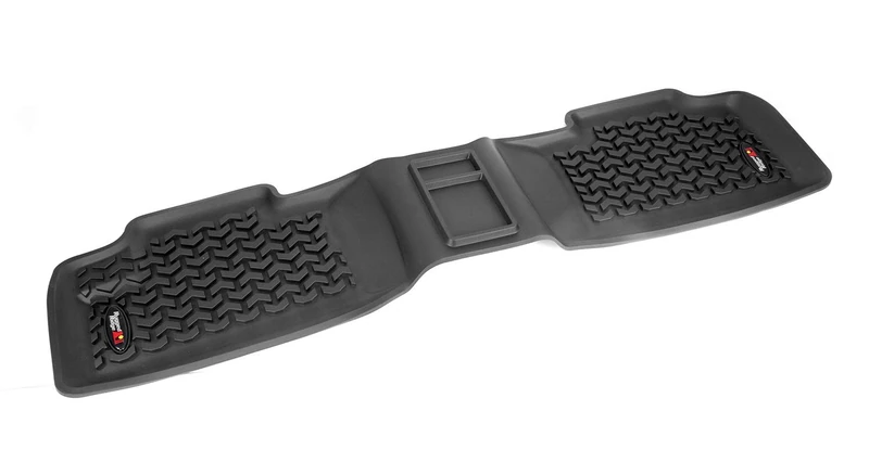 Rugged Ridge Rear Floor Liners for Toyota FJ Cruiser | Black | 82954.30 | Fits 2007-2014 Toyota FJ Cruiser (Automatic)