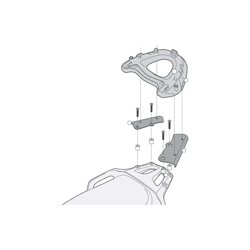 GIVI SR1110 Top Box Rack