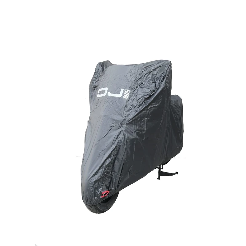 OJ JM02613 Bike Cover Waterproof Motorbike Cover Polyester with Heat-Sealed Seams Size L Black