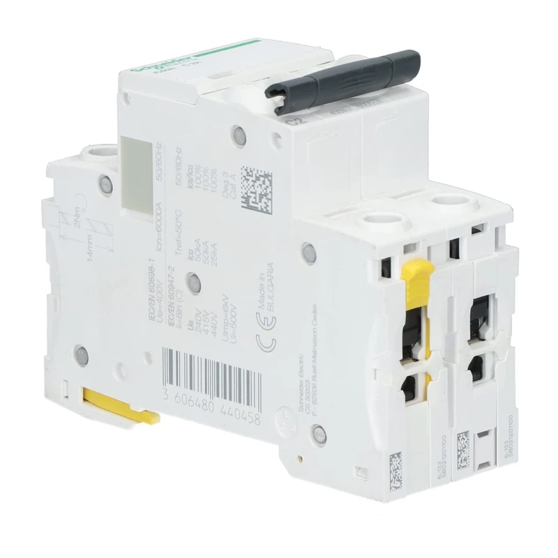 Schneider Elec PBT – ITL 21 22 – Circuit Miniature Acti9 ic60 N 2 Poles 2 A Cano