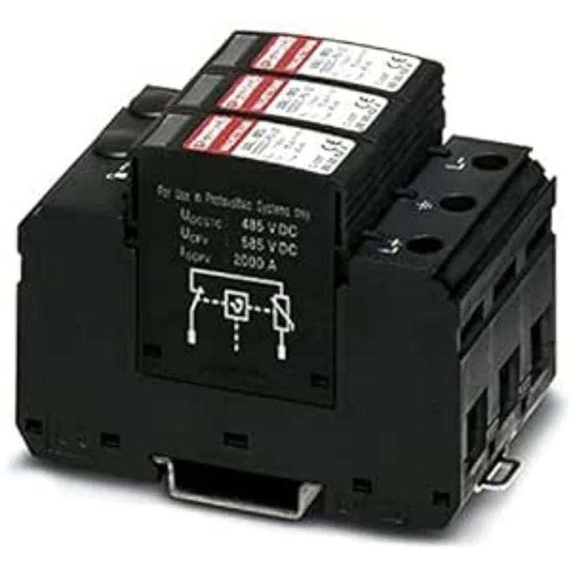 PHOENIX CONTACT VAL-MS 1000DC-PV/2+V Surge Protection Device for 2-Position Insulated and Grounded 1000V DC PV Systems