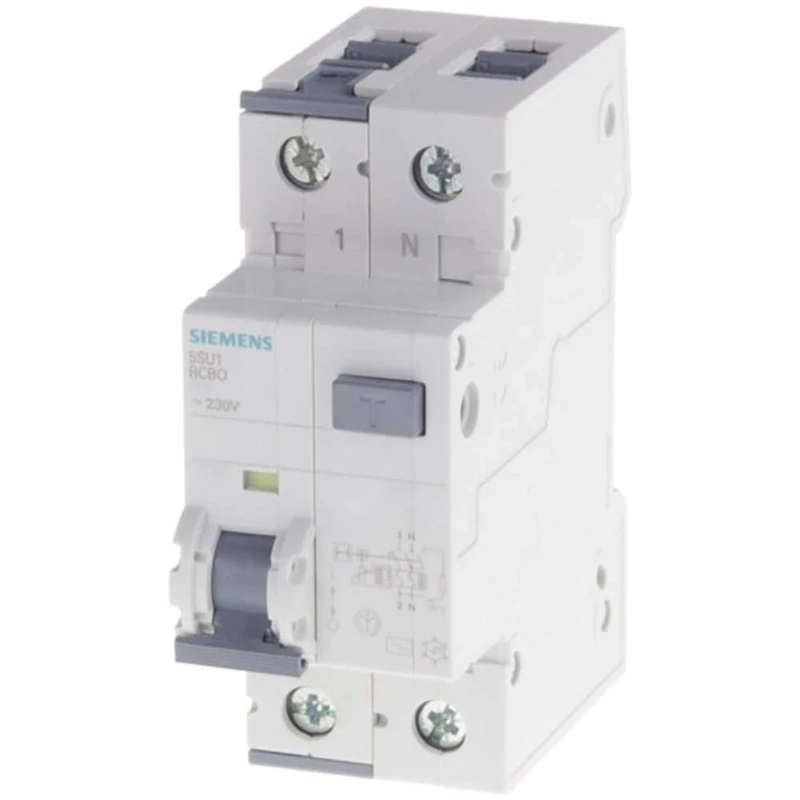 Siemens SENTRON – Block Automatic + Differential tipo-f 1 + Neutral curva-c 16 A