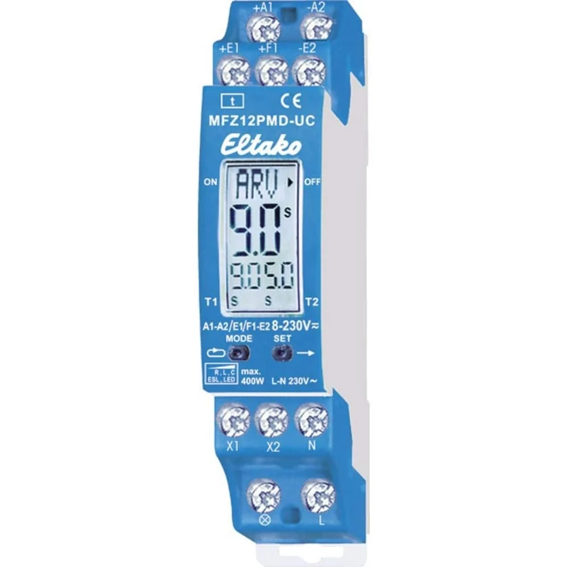 Eltako MFZ12PMD-UC 18 Function Fully Electronic Multi-Function Time Relay
