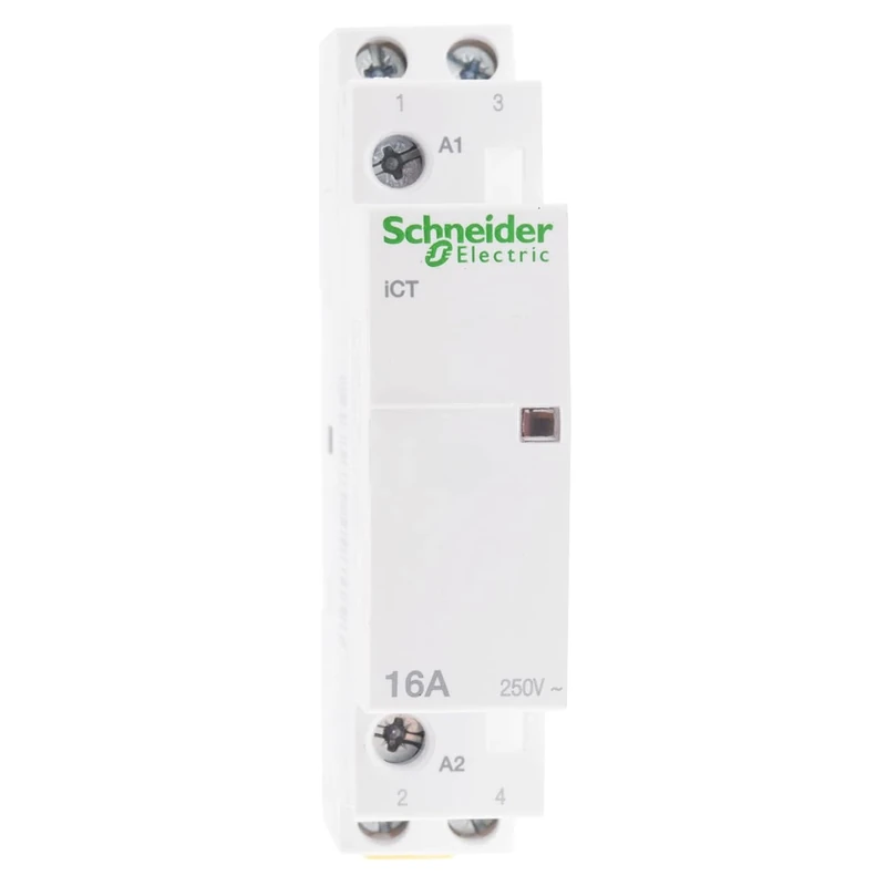 Schneider A9C22712 Contactor Ict 16A 2No 230-240 Vac, White, Set Of 12 Piece