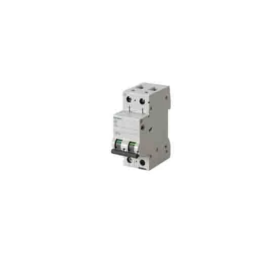 Siemens 5SL6263-7 Circuit Breaker, 400V 6Ka, 2Pole, C, 63A, White