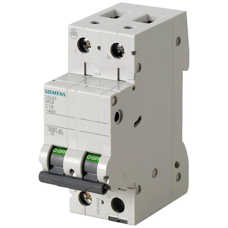 Siemens 5SL6510-6 Miniature Circuit Breaker 6kA 1 P+N B-10A