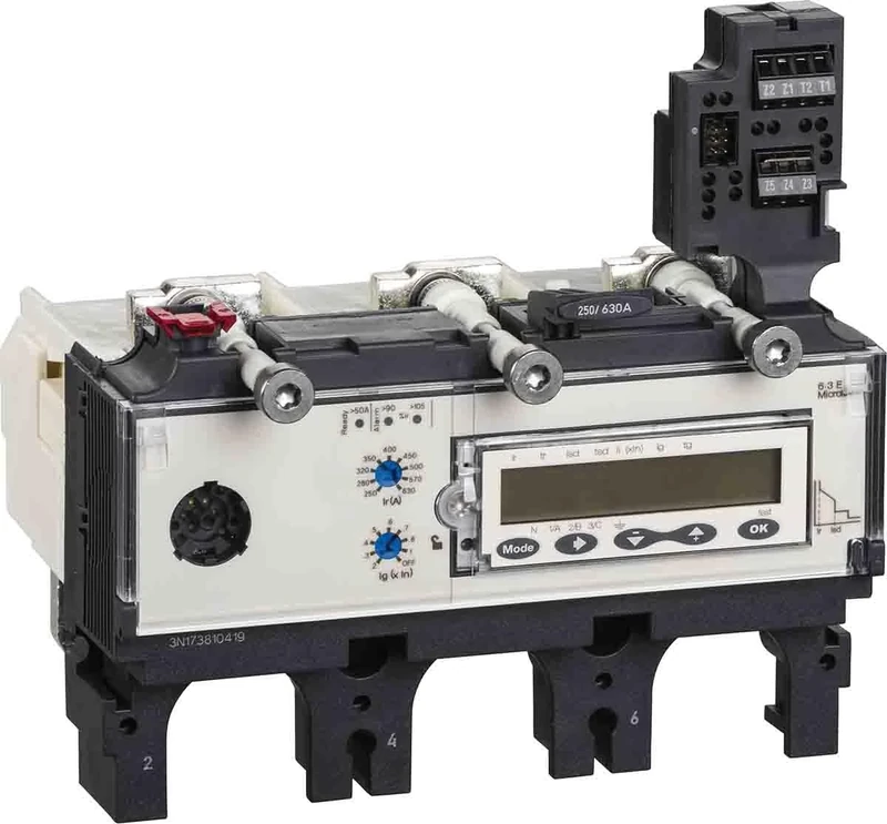 Schneider Electric LV432108 Micrologix 6.3 and 630 A 3P3R NSX630 Circuit Breaker - Image 1