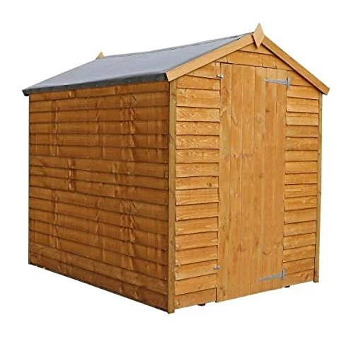 7 x 5 Overlap OSB Apex windowless Shed, garden shed, storage, wooden store from Buttercup Farm