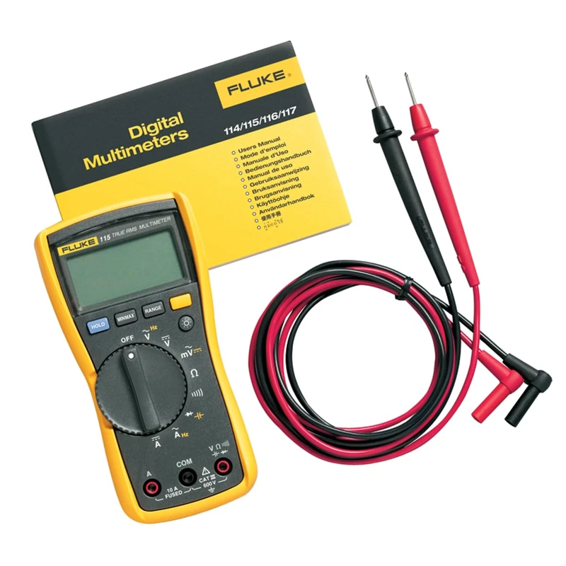 Fluke 115 Digital Multimeter, 600V, 10A